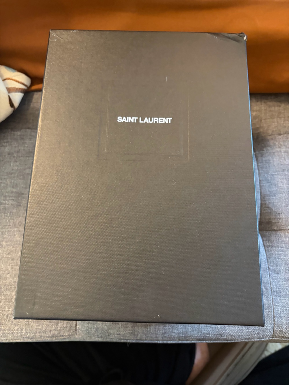 Saint Laurent Blue Denim Loulou Puffer - Picture 11 of 12